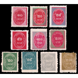 แสตมป์ชุดทดสอบสถิติราชการ