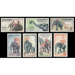 Laotian Elephants 1958