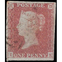 1841 No.3 Red Imperf