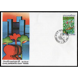 ซองวันแรกจำหน่ายวันเด็กแห่งชาติ 2529