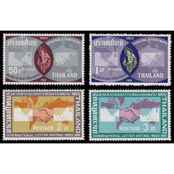 แสตมป์ชุดสัปดาห์สากลแห่งการเขียนจดหมาย 2508