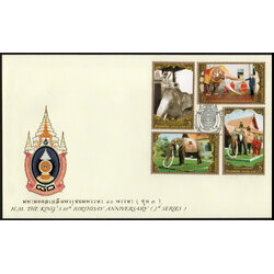 ซองวันแรกจำหน่ายมหามงคลเฉลิมพระชนมพรรษา 80 พรรษา (ชุด 3) 2550