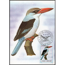 Post Cards S.Tome E Principe Bird 1983
