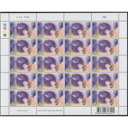 แสตมป์วันสื่อสารแห่งชาติ 2548 (เต็มแผ่น)