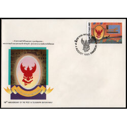 ซองวันแรกจำหน่าย 110 ปี แห่งการสถาปนากรมไปรษณีย์โทรเลข