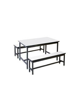 โต๊ะอาหาร โต๊ะกินข้าว ม้านั่ง 4 ที่นั่ง /120 ซม.