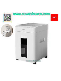 เครื่องทำลายเอกสารอัตโนมัติ DELI รุ่น T081 (ตัดละเอียด) Micro cut