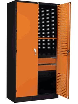 ตู้เก็บเครื่องมือช่าง 2 บานเปิดสูง MCB72D