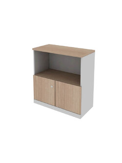 ตู้เตี้ย บนโล่ง ชั้นล่าง 2 บานเปิดขอบเพ่ 1SLC-4080