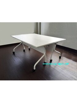 โต๊ะพับอเนกประสงค์ GZ-120 (พับเก็บได้ มีฉากบังตา)