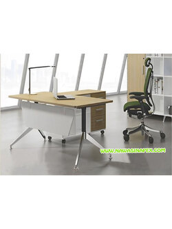 โต๊ะทำงานผู้บริหาร GZ-83-2 +ตู้ข้าง