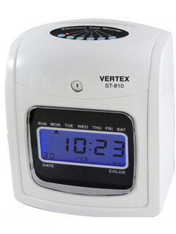 เครื่องตอกบัตร Vertex ST-810
