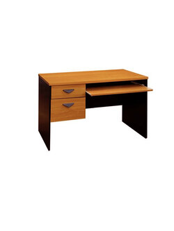 โต๊ะทำงาน 2 ลิ้นชักพร้อมถาดคีย์บอร์ด TMD 1202E