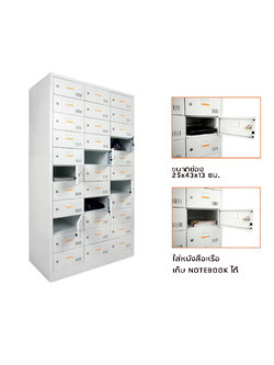 ตู้ล็อคเกอร์ รุ่น LK33KN บานเปิด 33 ประตู