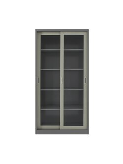 ตู้บานเลื่อนกระจก MET-623G