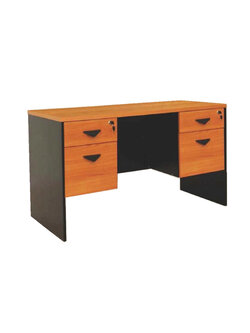 โต๊ะทำงาน ตู้ลิ้นชัก 2 ชั้น 2 ข้าง NDA 120TT