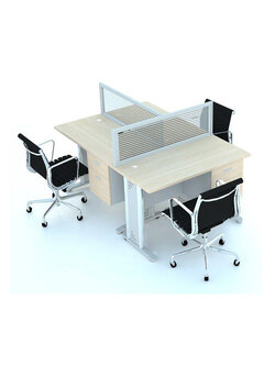 โต๊ะทำงานกลุ่ม 3 ที่นั่ง WKC 103