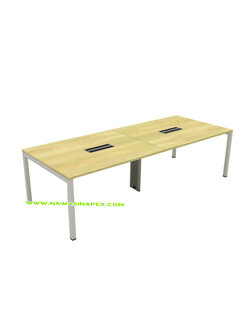 โต๊ะประชุมไม้ขาเหล็ก DF-3612