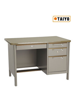 โต๊ะทำงานเหล็ก 4 ฟุต ไทโย (TAIYO) รุ่น TTD-40
