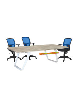 โต๊ะประชุม QC-55 (6-16 ที่นั่ง )