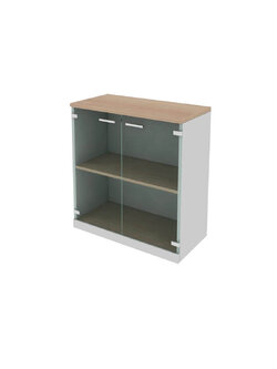 ตู้เตี้ย บานเปิดกระจก 2OPG-4080