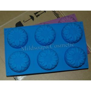 พิมพ์สบู่ ดอกทานตะวัน / 7 x 3 ชม./100-110 กรัม/6 ก้อน