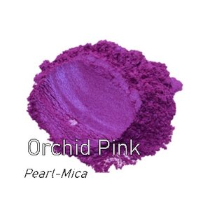 Color Pink : Orchid Pink mica pearlescent pigment/ สีชมพูกล้วยไม้ ผงละเอียดมีประกาย MSDS(SDS) , TDS