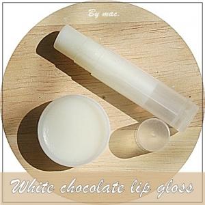 WHITE CHOCOLATE LIP GLOSS BASE ไม่มีสีและน้ำหอม