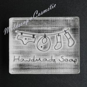 HANDMADE LAUNDRY SOAP STAMP 4 x 4 CM.