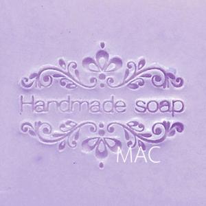 HANDMADE LOUIS SOAP STAMP 4.2 x 4.2 CM.
