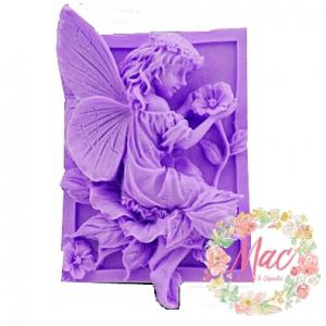 พิมพ์สบู่ซิลิโคน 2-D แฟรี่ 80 กรัม