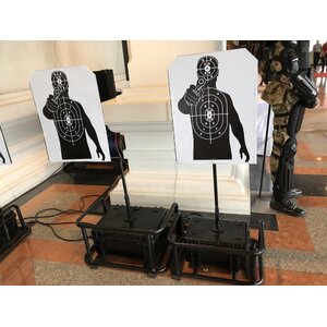 เป้าซ้อมยิงอัตโนมัติ แบบพลิก ล้มลุก เคลื่อนที่ เป้าฝึกยิง Moving Target, Flipping Target, Turn Target, Popup Target ເປົ້າຍິງປືນອັດຕະໂນມັດ ပစ်မှတ်ရိုက်အလိုအလျောက် គោលដៅបាញ់ដោយស្វ័យប្រវត្តិ Mục tiêu bắn tự động