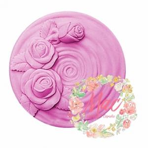 พิมพ์สบู่ 2-D FLOWERY 80 กรัม