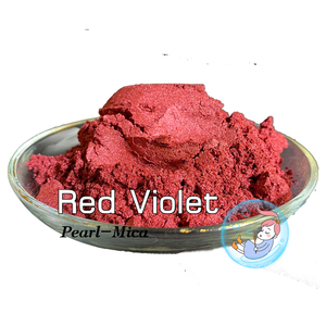 Color Red : Red Violet mica pearlescent pigment/ สีแดงมังคุด ผงละเอียดมีประกาย MSDS(SDS) , TDS