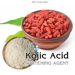 Kojic Acid / ผงกรดโคจิก ต้านอนุมูลอิสระ ผิวกระจ่างใส ลดการเกิดฝ้า กระ และจุดด่างดำ