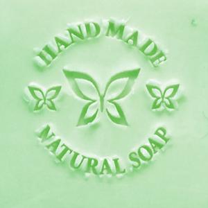 HANDMADE THREE BUTTERFLY 4.2 X 4 .2 CM.