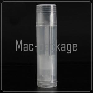 TRANSPARENT LIPSTICK TUBE หลอดลิปสติกแบบใส 5 มล.มีฝาปิด