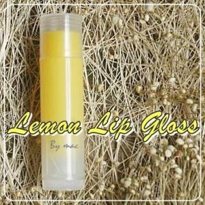 LEMON LIP GLOSS สีเหลือง กลิ่นเลม่อน