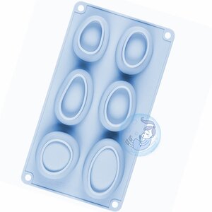 พิมพ์สบู่ ก้อนน้อย/ Tiny Stone / 3 ขนาด / 6 หลุม เนื้อบาง