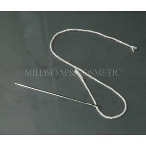 เข็ม (ร้อยเชือกผ้าฝ้ายขนาดเล็ก1-2 มม.) 1 เล่ม