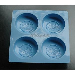 พิมพ์สบู่ซิลิโคน ราวด์ 20 /4 หลุม