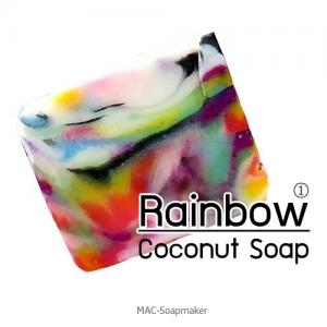 Rainbow Coconut CP Making Soap ชุดทดลองสบู่ น้ำมันมะพร้าว 7 สี ระดับ อายุ 15 ปีขี้นไป