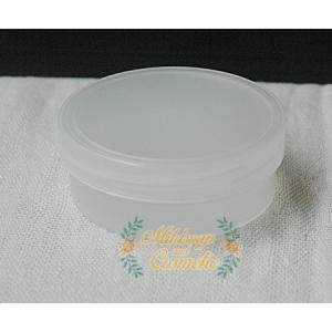 กระปุกครีม spa สีขาว + ฝาใน ขนาด 50 กรัม