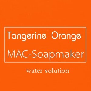 Color Orange: Liquid Tangerine Orange สีส้มจีน