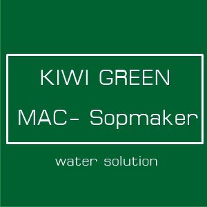 Color Green : Liquid Kiwi Green สีเขียวกีวี ของเหลว: สีละลายนำ้