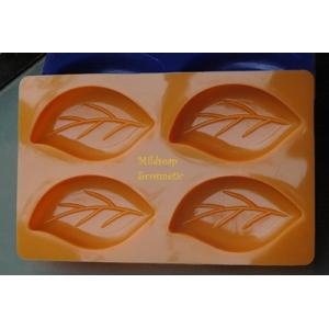 พิมพ์สบู่ ลีฟ เอ็ม,ขนาด 30 กรัม , 4หลุม