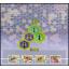 บัตรตราไปรษณียากรที่ระลึกผึ้ง 2543