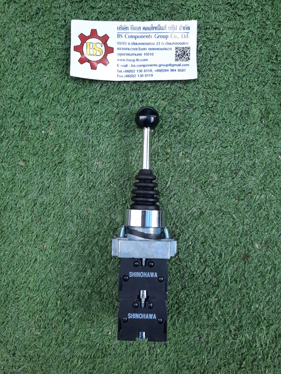 SHINOHAWA : สวิทช์โยก 4 ทาง 4 No. Dia. 22 mm. JTB-PA24 (PA44) (โยกเด้งคืน) SN404