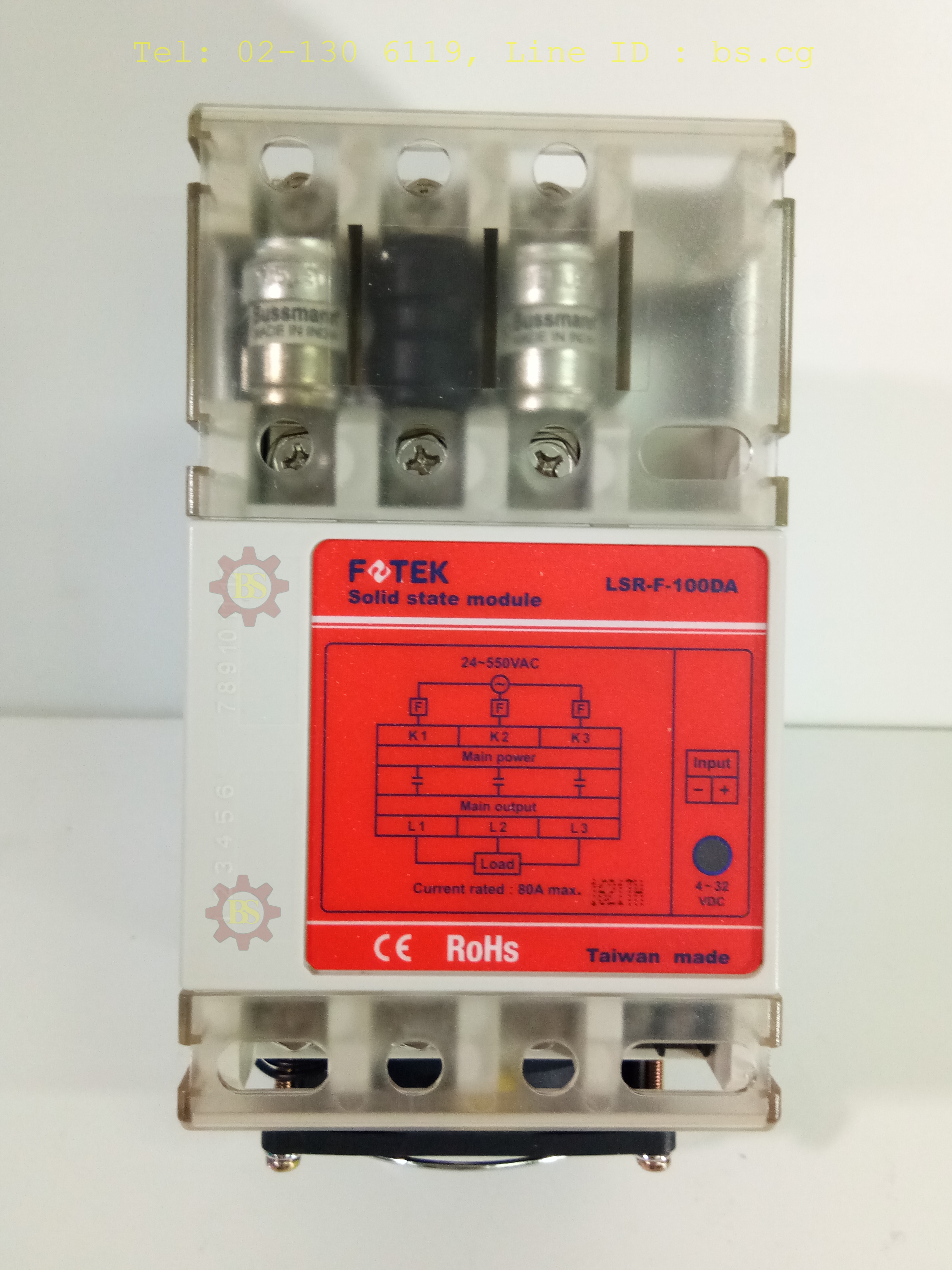 FOTEK : Solid State Module Power Reguiator LSR-F-100DA+FAN+FUSE