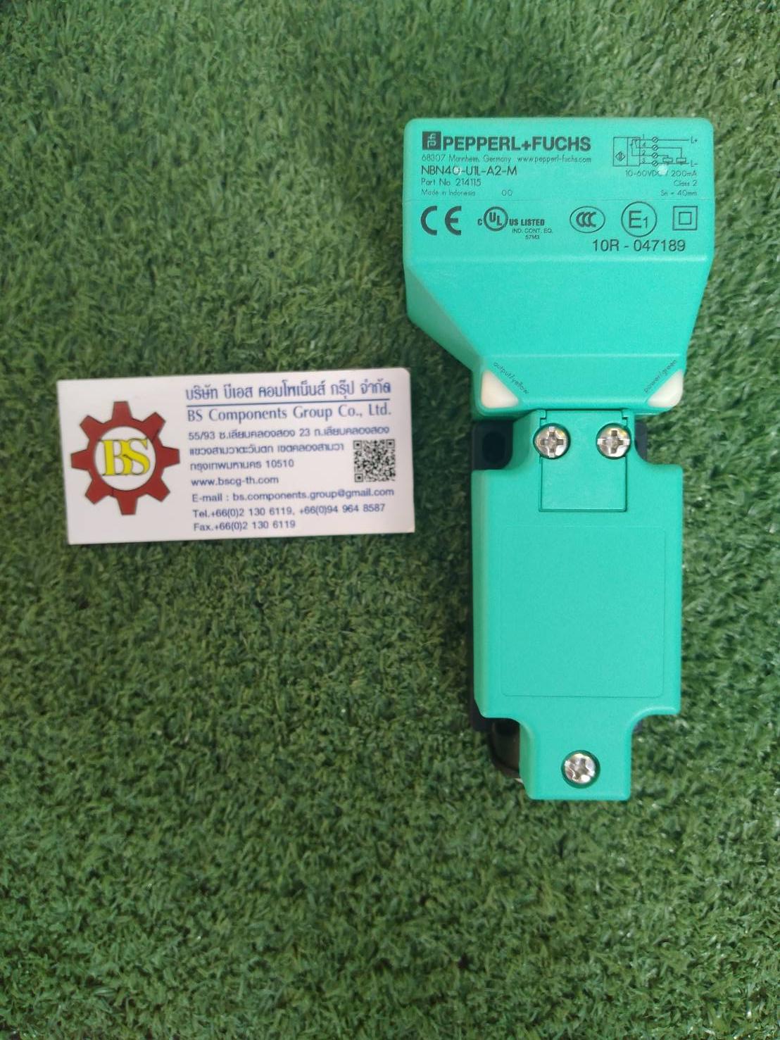 PEPPERL FUCHS : Inductive sensor NBN40-U1L-A2-M